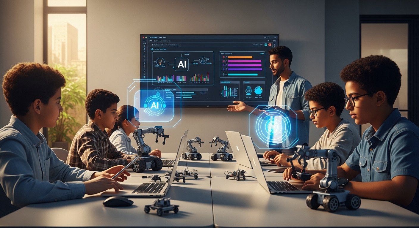 كورس الذكاء الاصطناعي لليافعين