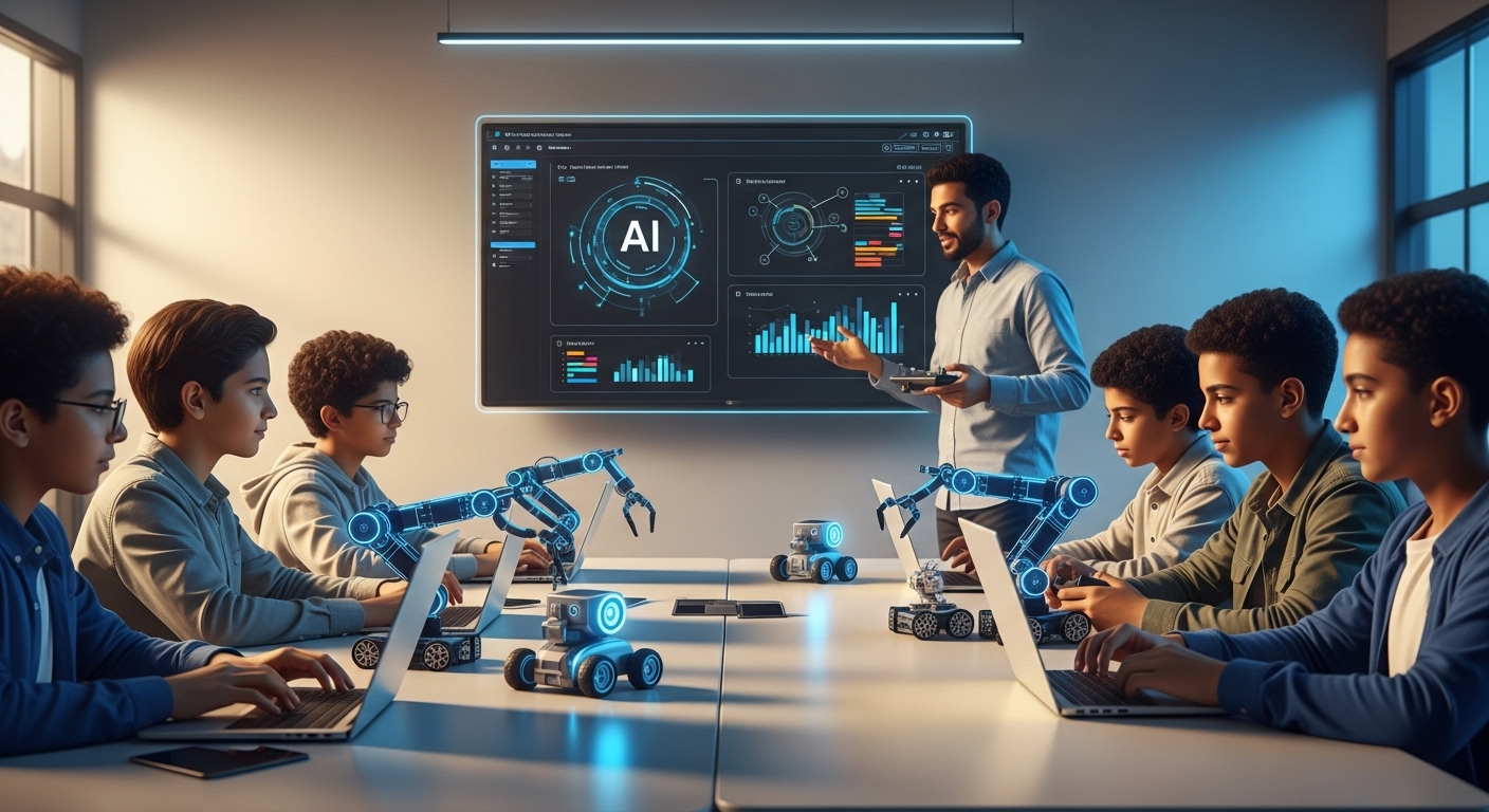 كورس الذكاء الاصطناعي لليافعين